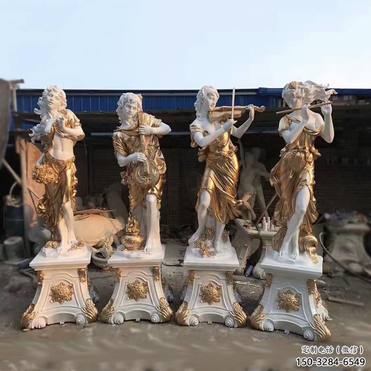四季女神雕塑廠家，歐洲人物雕塑擺件，西方人物主題