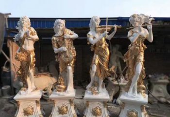 四季女神雕塑廠家，歐洲人物雕塑擺件，西方人物主題