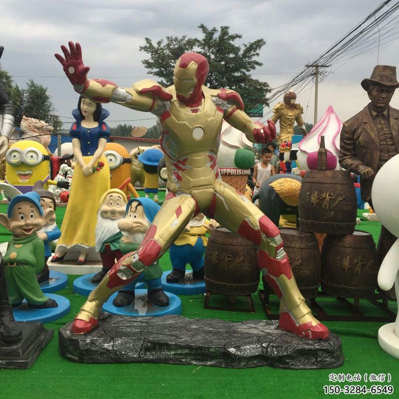 奧特曼雕塑廠家，動漫卡通雕塑擺件，影視劇奧特曼雕塑
