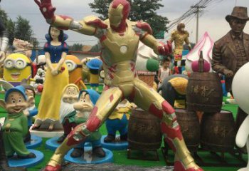 奧特曼雕塑廠家，動漫卡通雕塑擺件，影視劇奧特曼雕塑