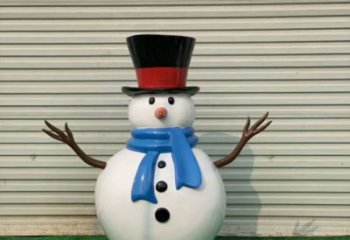雪人雕塑廠家，圣誕節人物小品，幼兒園卡通雕塑