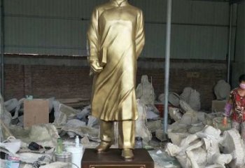 陶行知雕塑廠家，近代名人雕塑，仿銅陶行知雕塑制作