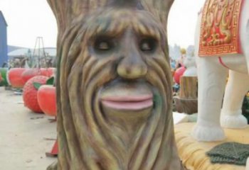 樹怪雕塑廠家，卡通景觀小品，廣場園林樹怪雕塑小品