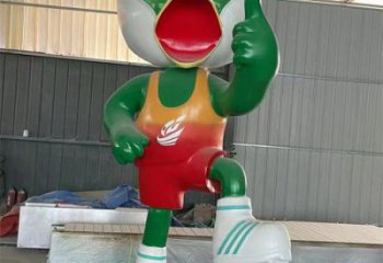 飛鳥雕塑廠家，卡通動物小品，玻璃鋼彩繪飛鳥雕塑廠