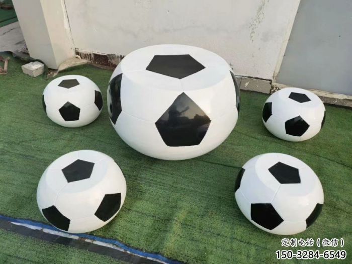 足球坐凳雕塑廠家