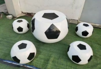 足球坐凳雕塑廠家