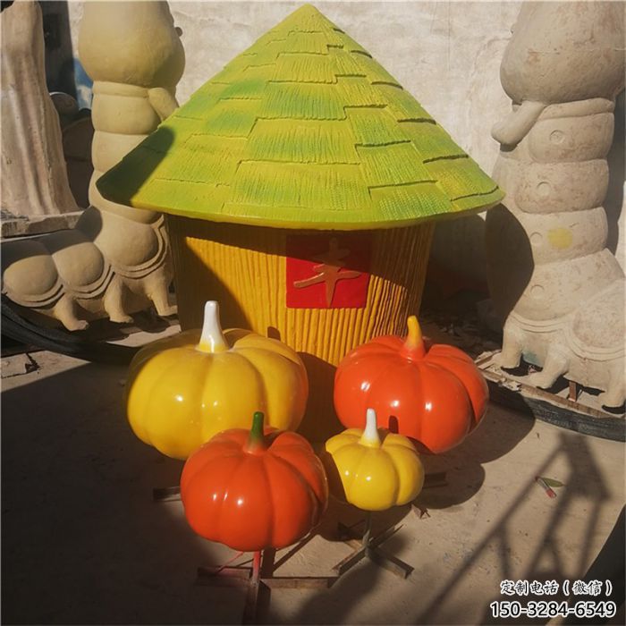 風景區糧倉雕塑