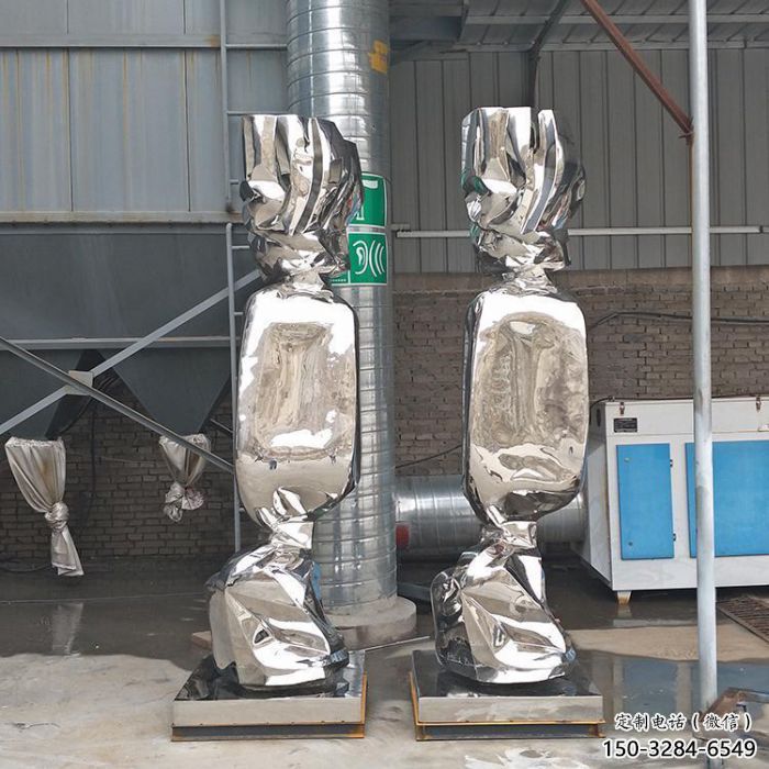 店門口仿真糖果雕塑