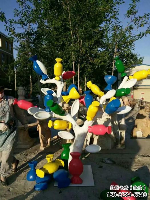 公園糖果景觀雕塑小品