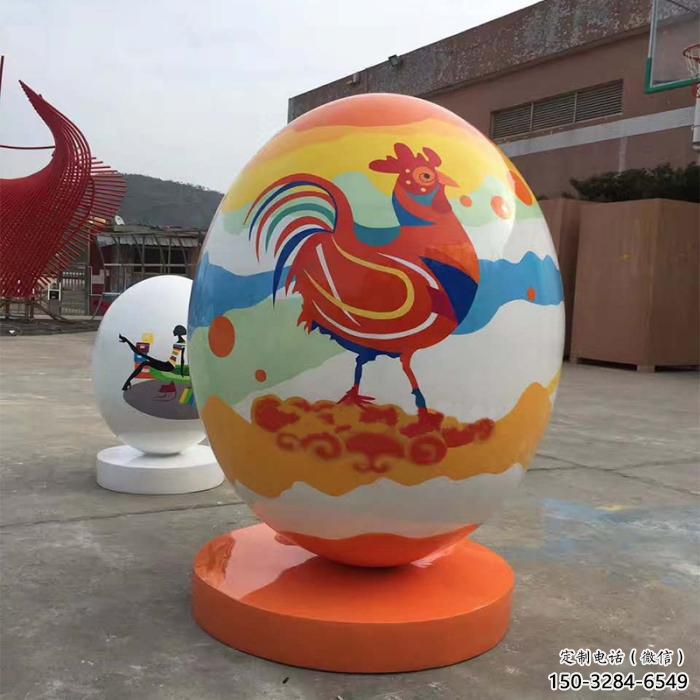 創意彩蛋雕塑 城市彩蛋雕