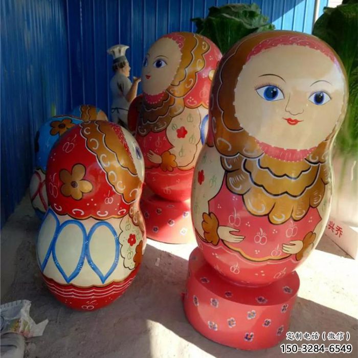 抽象不倒翁雕塑 店門口不倒翁雕塑