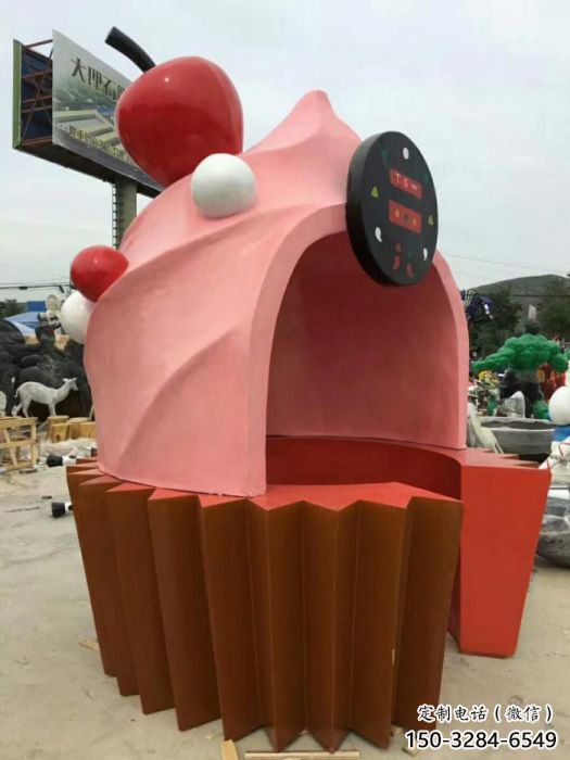 創(chuàng)意房子雕塑 園林房子雕塑