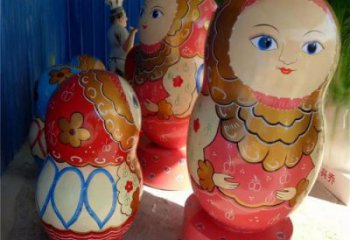 抽象不倒翁雕塑 店門口不倒翁雕塑