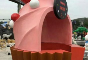 大型房子雕塑 售樓處房子雕塑