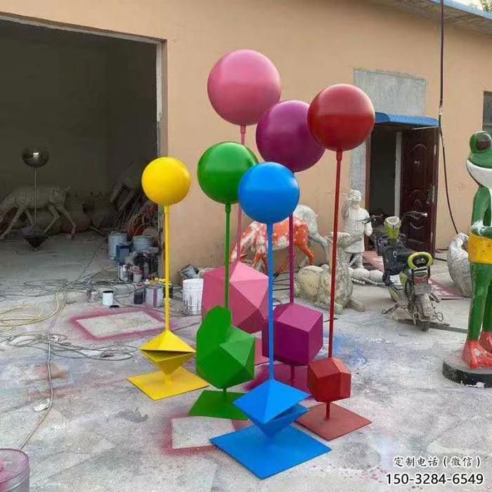 抽象氣球雕塑 步行街氣球雕塑