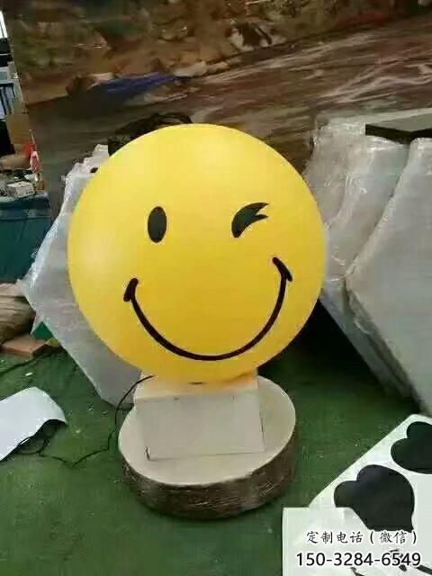 創意笑臉雕塑 城市笑臉雕塑