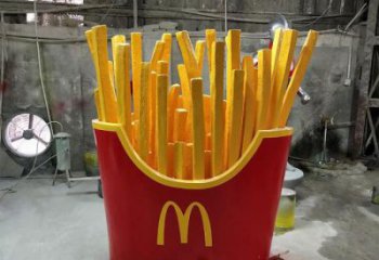 抽象薯?xiàng)l雕塑 店門口薯?xiàng)l雕塑