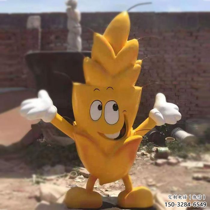 大型麥穗雕塑廠家 門口創意雕塑 售樓處農作物小品