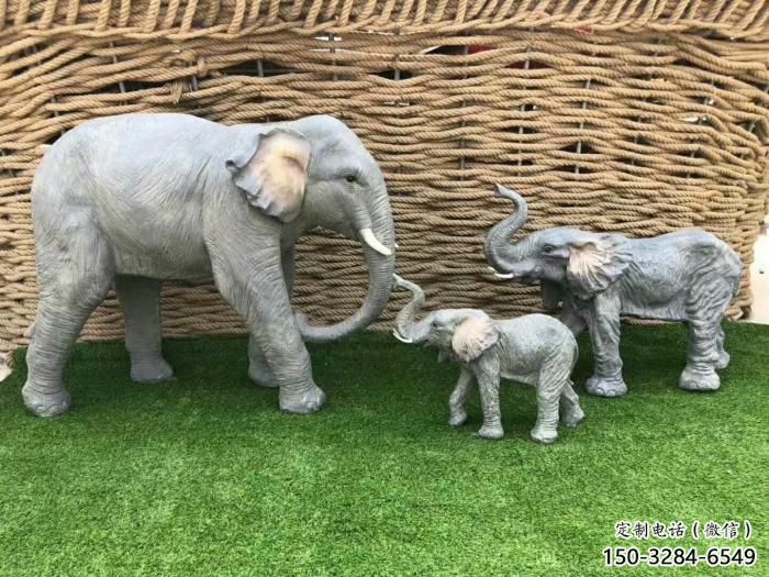 仿真大象玻璃鋼 (1)