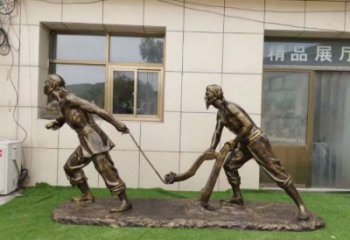 庭院農耕牛雕塑廠家 城市古銅色雕塑 動物小品