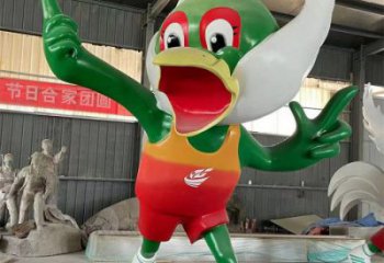 創(chuàng)意飛鳥雕塑廠家 步行街店門口雕塑 家禽小品