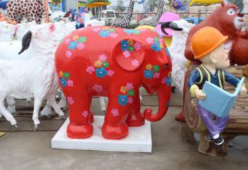 風景區大象雕塑廠家 售樓處廣場雕塑 仿古擺件