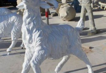 仿真山羊雕塑廠家 店門口園林雕塑 動物小品