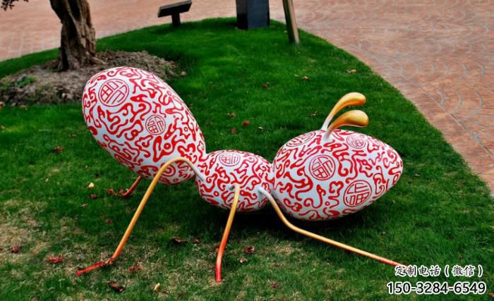 商場螞蟻雕塑 仿真動物雕塑 店門口小品