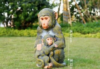 園林猴子雕塑 城市廣場雕塑 步行街擺件