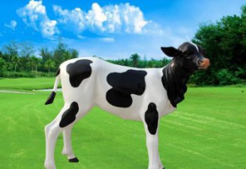 園林奶牛雕塑 風(fēng)景區(qū)仿真雕塑 廣場(chǎng)小品