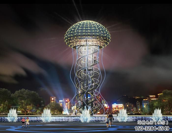 大型水母雕塑 步行街宣傳雕塑 仿真擺件