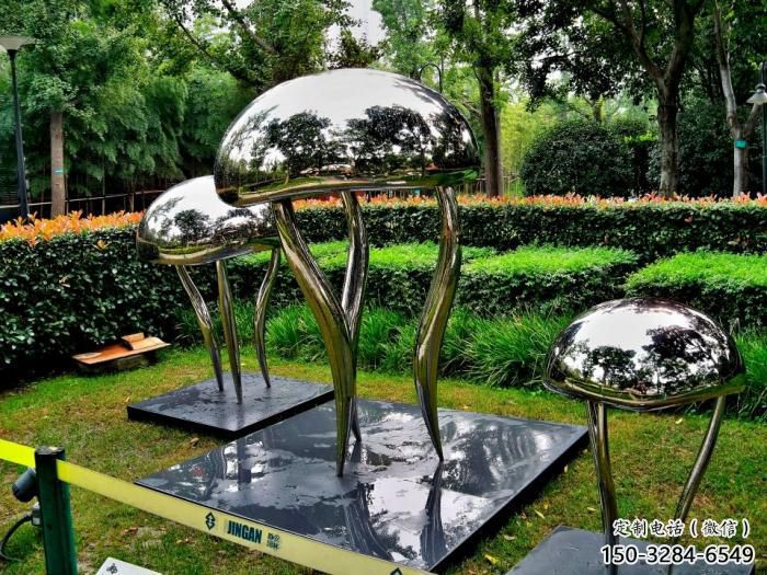 水景水母雕塑 風景區幾何雕塑 廣場小品