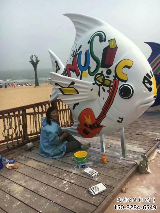 大型金魚雕塑 步行街宣傳雕塑 仿真擺件