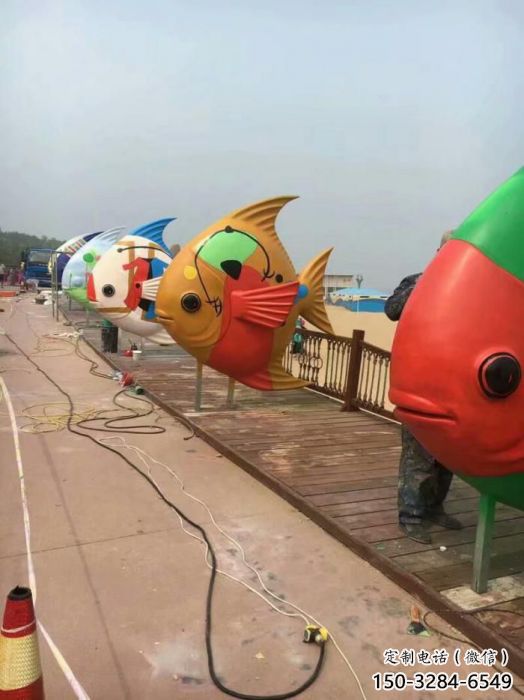 仿真金魚雕塑 酒店公園雕塑 風景區擺件