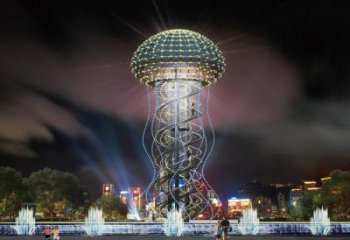 大型水母雕塑 步行街宣傳雕塑 仿真擺件