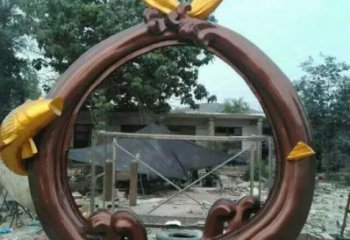 鯉魚雕塑  公園廣場(chǎng)雕塑，玻璃鋼動(dòng)物景觀雕塑