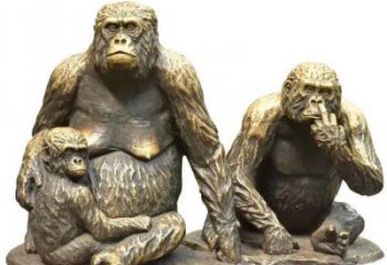 風景區黑猩猩雕塑 售樓處廣場雕塑 仿古擺件