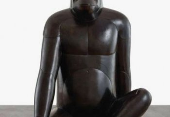 抽象大猩猩雕塑 店門口彩繪雕塑 步行街擺件