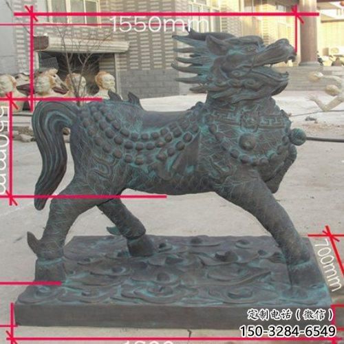 風景區獨角獸雕塑 售樓處廣場雕塑 仿古擺件