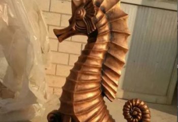 城市海馬雕塑 風景區彩繪雕塑 抽象擺件