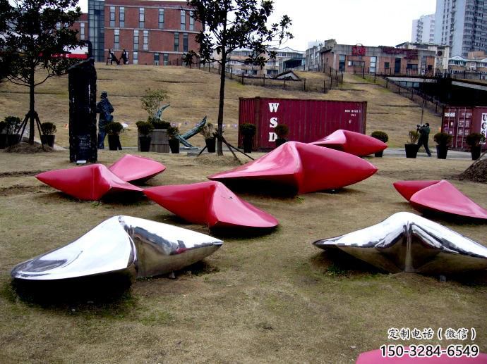 園林海星雕塑 田間彩繪雕塑 仿真擺件