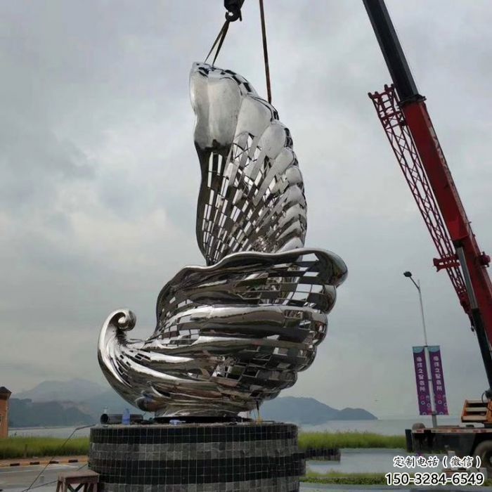 廣場海螺雕塑 公園仿真雕塑 抽象擺件