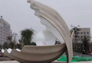創意貝殼雕塑 步行街店門口雕塑  景觀小品