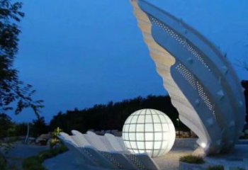 風景區貝殼雕塑 售樓處廣場雕塑 仿古擺件