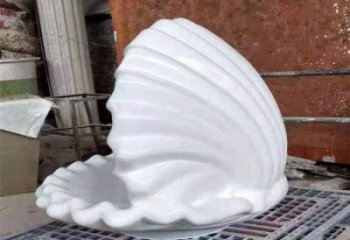 庭院貝殼雕塑 城市古銅色雕塑 音樂小品