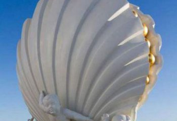 園林貝殼雕塑 風景區仿真雕塑 廣場小品