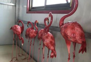 商業(yè)街火鳥雕塑 售樓處動物雕塑 動物擺件