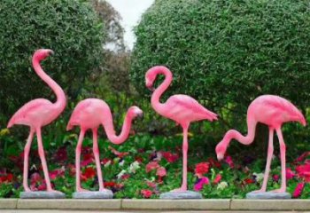 仿真火鳥雕塑 店門口園林雕塑 動物小品