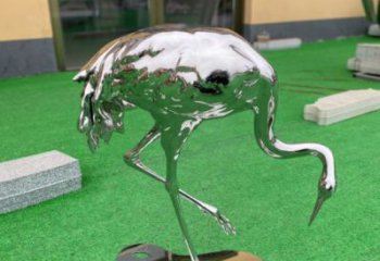 風景區丹頂鶴雕塑 售樓處廣場雕塑 仿古擺件