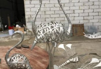 風景區仙鶴雕塑 售樓處廣場雕塑 仿古擺件